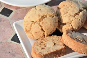 Sablé fondant aux amandes et graines de sésame